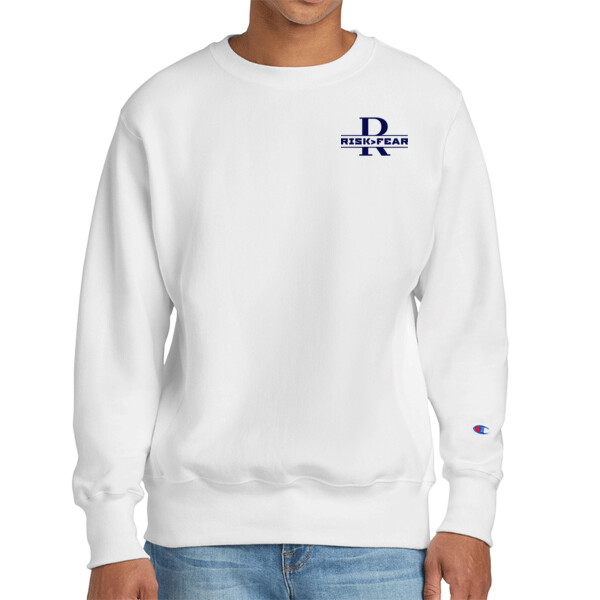 Risk > Fear - Premium Crewneck Sweatshirt Thumbnail